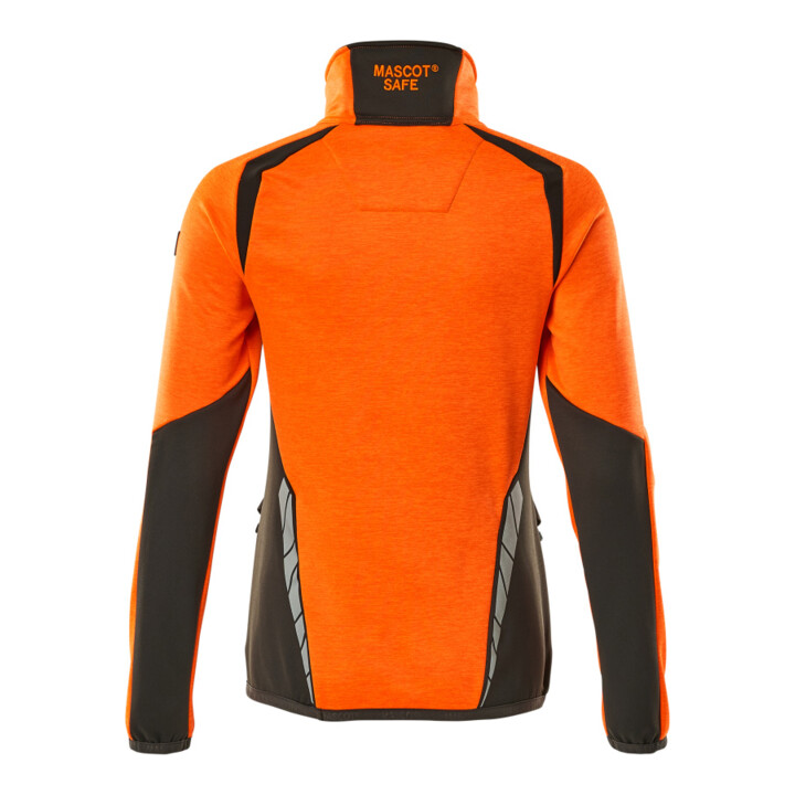 Mascot Fleecepullover Damen Microfleecejacke XS hi-vis orange/dunkelanthrazit
