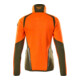 Mascot Fleecepullover Damen Microfleecejacke XS hi-vis orange/moosgrün