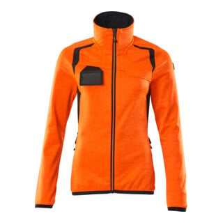 Mascot Fleecepullover Damen Microfleecejacke XS hi-vis orange/schwarzblau