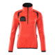 Mascot Fleecepullover Damen Microfleecejacke XS Hi-vis rot/schwarzblau