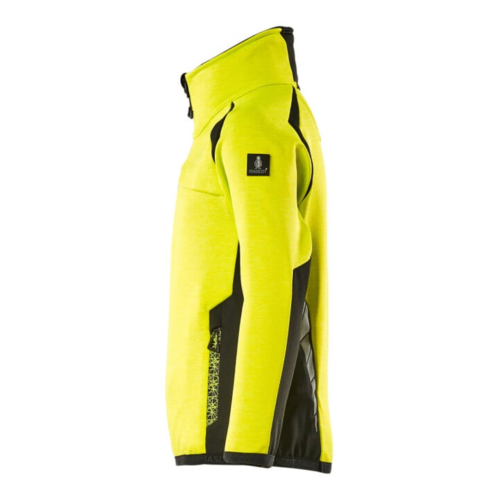Mascot Fleecepullover Jacke Kinder Größe 128 hi-vis gelb/schwarz