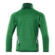 Mascot Fleecepullover Kinder kurzer Zipper Gr. 128 grasgrün/grün