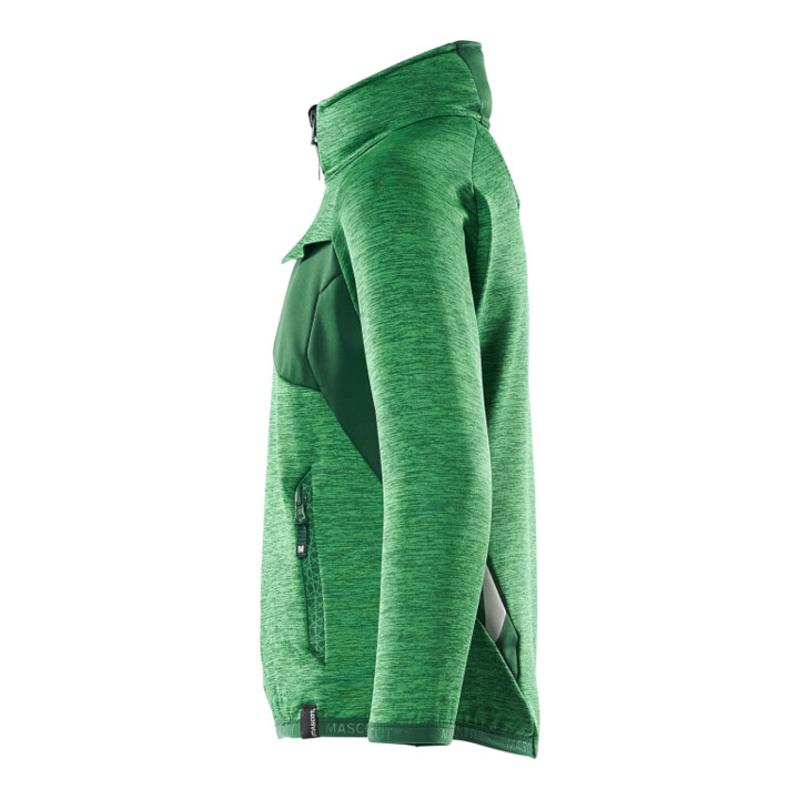 Mascot Fleecepullover Kinder kurzer Zipper Gr. 164 grasgrün/grün