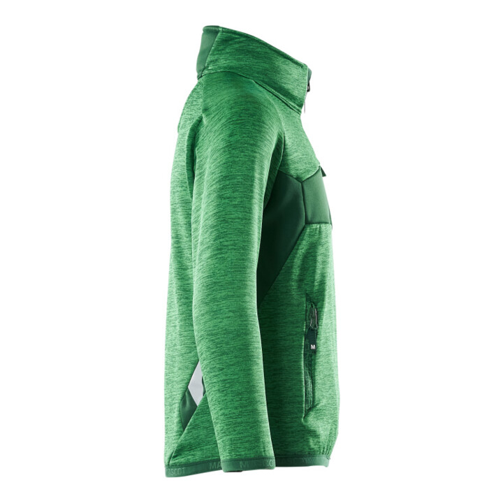 Mascot Fleecepullover Kinder kurzer Zipper Gr. 164 grasgrün/grün