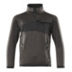 Mascot Fleecepullover kurzer Zipper Größe 152 dunkelanthrazit/schwarz