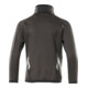 Mascot Fleecepullover kurzer Zipper Größe 152 dunkelanthrazit/schwarz