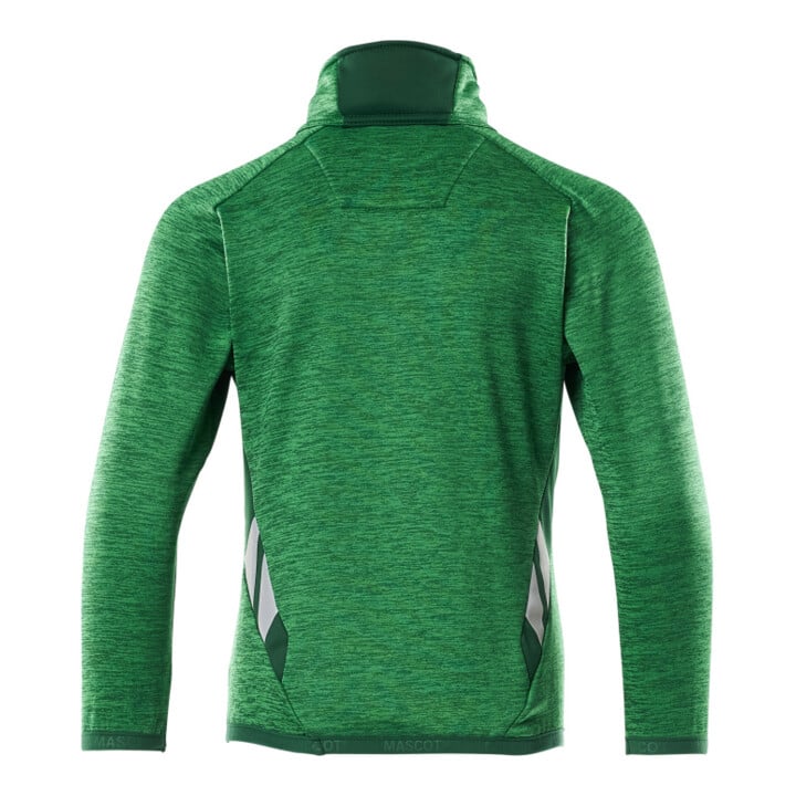 Mascot Fleecepullover kurzer Zipper Größe 152 grasgrün/grün