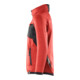 Mascot Fleecepullover kurzer Zipper Kinder Größe 116 verkehrsrot schwarz