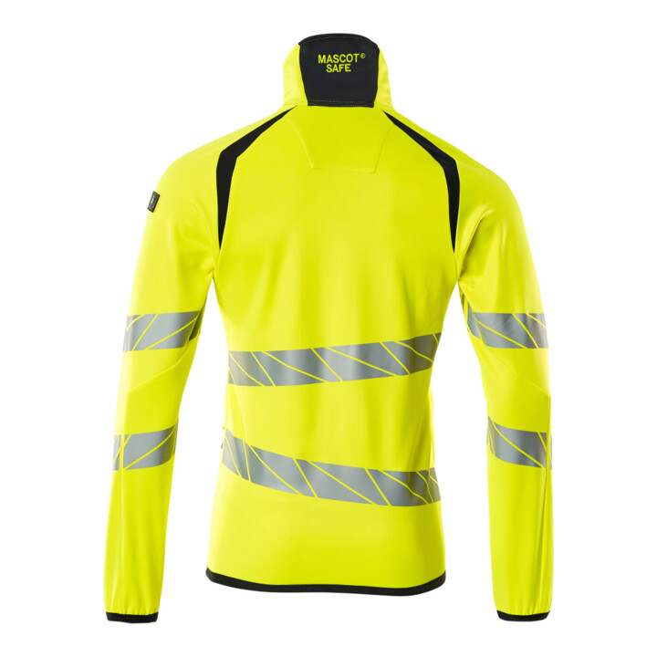 Mascot Fleecepullover Microfleecejacke 2XL hi-vis gelb/schwarzblau
