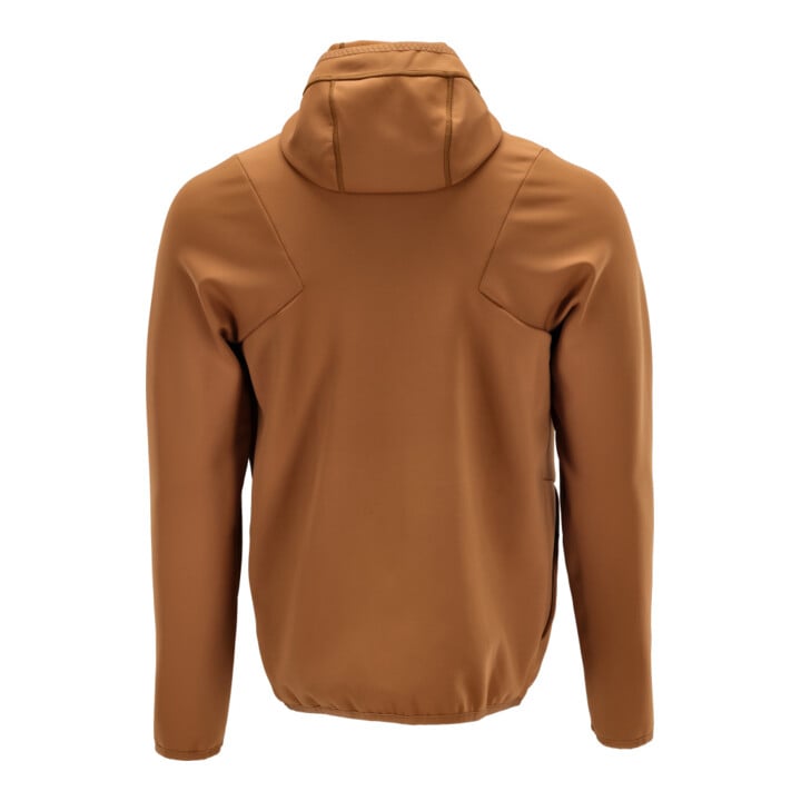 Mascot Fleecepullover Microfleecejacke 2XL Nussbraun Kapuze Reißverschluss