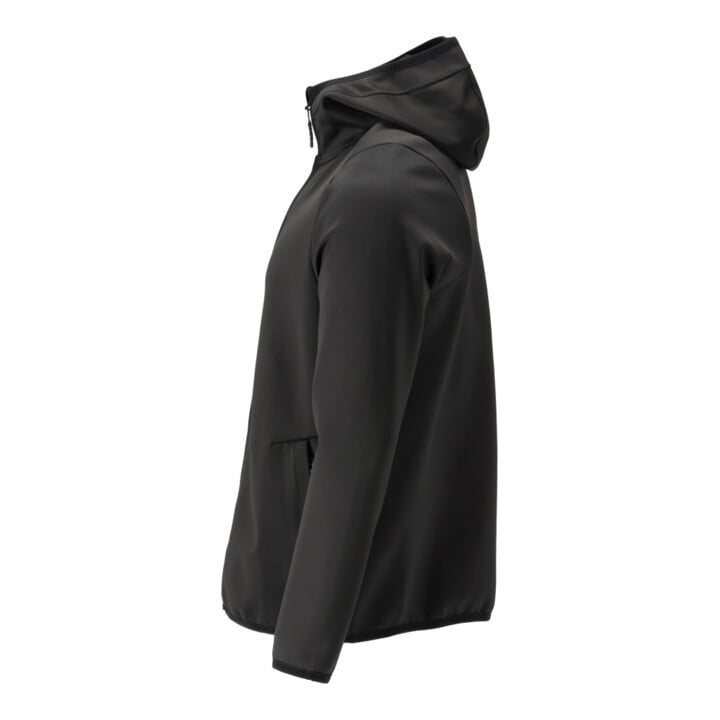 Mascot Fleecepullover Microfleecejacke 2XL schwarz Kapuze Reißverschluss