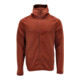 Mascot Fleecepullover Microfleecejacke 3XL Herbstrot Kapuze Reißverschluss