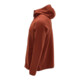 Mascot Fleecepullover Microfleecejacke 3XL Herbstrot Kapuze Reißverschluss