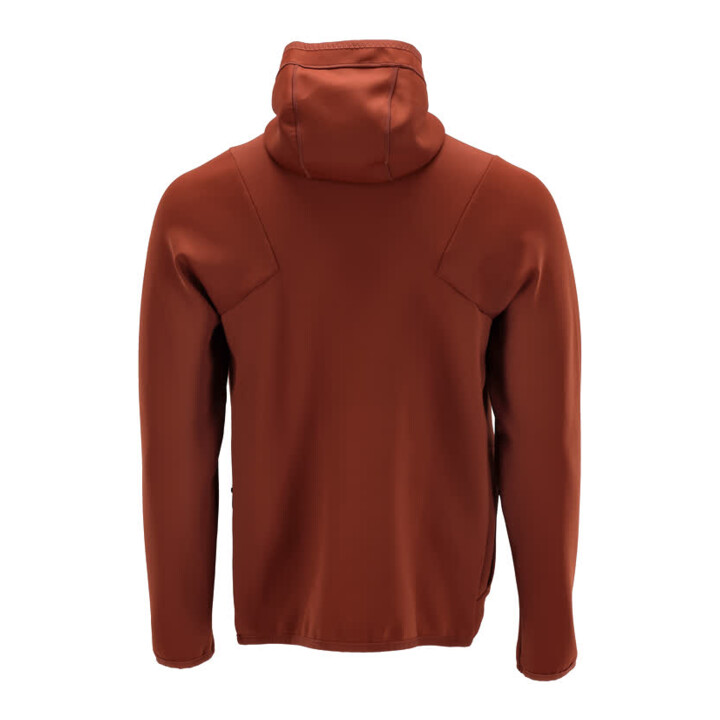 Mascot Fleecepullover Microfleecejacke 3XL Herbstrot Kapuze Reißverschluss