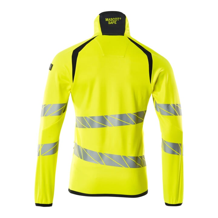 Mascot Fleecepullover Microfleecejacke 3XL hi-vis gelb/schwarzblau