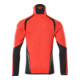 Mascot Fleecepullover Microfleecejacke 3XL Hi-vis rot/schwarzblau