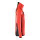 Mascot Fleecepullover Microfleecejacke 3XL Hi-vis rot/schwarzblau
