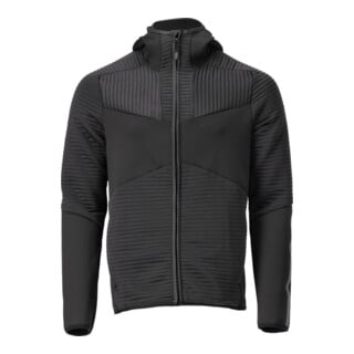 Mascot Fleecepullover Microfleecejacke 3XL schwarz Kapuze Reißverschluss