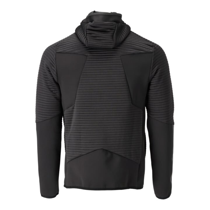 Mascot Fleecepullover Microfleecejacke 3XL schwarz Kapuze Reißverschluss