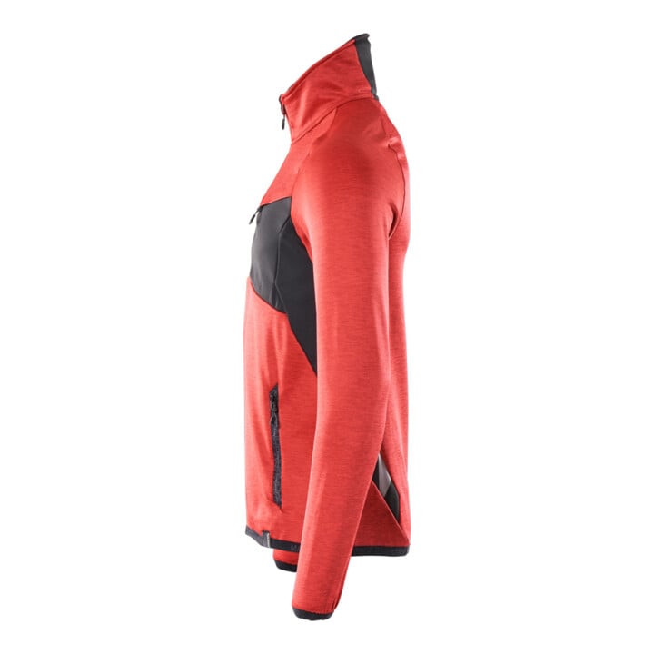 Mascot Fleecepullover Microfleecejacke 3XL verkehrsrot schwarz