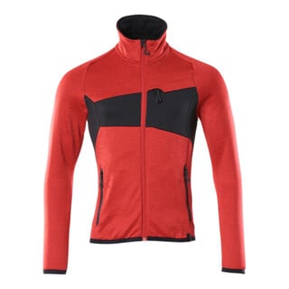 Mascot Fleecepullover Microfleecejacke 3XL verkehrsrot schwarz