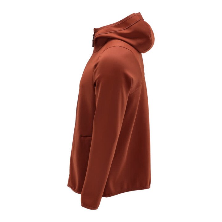Mascot Fleecepullover Microfleecejacke 4XL Herbstrot Kapuze Reißverschluss