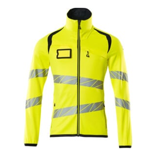 Mascot Fleecepullover Microfleecejacke 4XL hi-vis gelb/schwarzblau