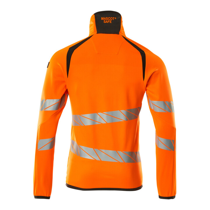 Mascot Fleecepullover Microfleecejacke 4XL hi-vis orange/dunkelanthrazit