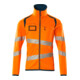 Mascot Fleecepullover Microfleecejacke 4XL hi-vis orange/dunkelpetroleum