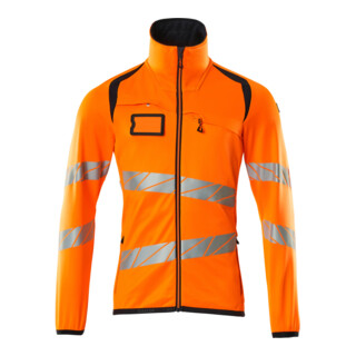 Mascot Fleecepullover Microfleecejacke 4XL hi-vis orange/schwarzblau