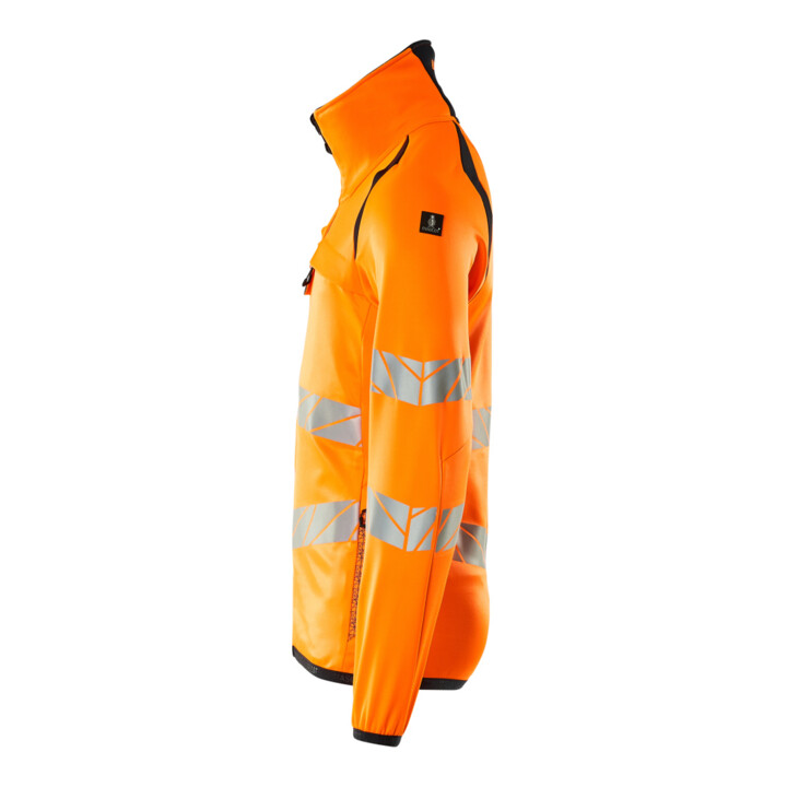 Mascot Fleecepullover Microfleecejacke 4XL hi-vis orange/schwarzblau