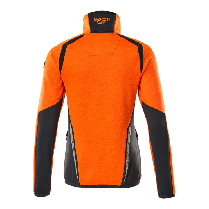 Mascot Fleecepullover Microfleecejacke 4XL hi-vis orange/schwarzblau