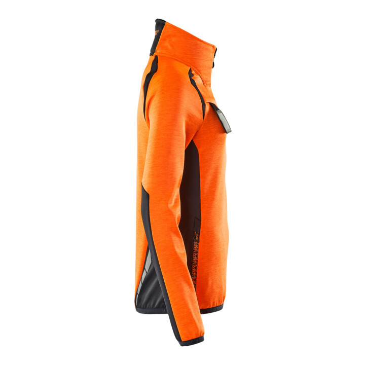 Mascot Fleecepullover Microfleecejacke 4XL hi-vis orange/schwarzblau