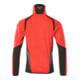Mascot Fleecepullover Microfleecejacke 4XL hi-vis rot/dunkelanthrazit