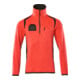 Mascot Fleecepullover Microfleecejacke 4XL hi-vis rot/dunkelanthrazit