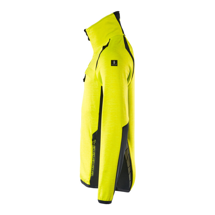 Mascot Fleecepullover Microfleecejacke 5XL hi-vis gelb/schwarzblau