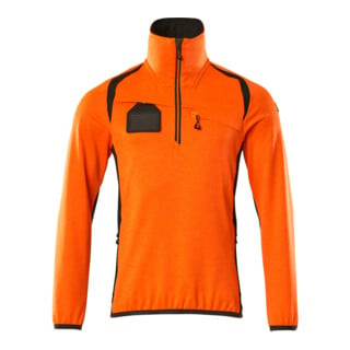 Mascot Fleecepullover Microfleecejacke 5XL hi-vis orange/dunkelanthrazit