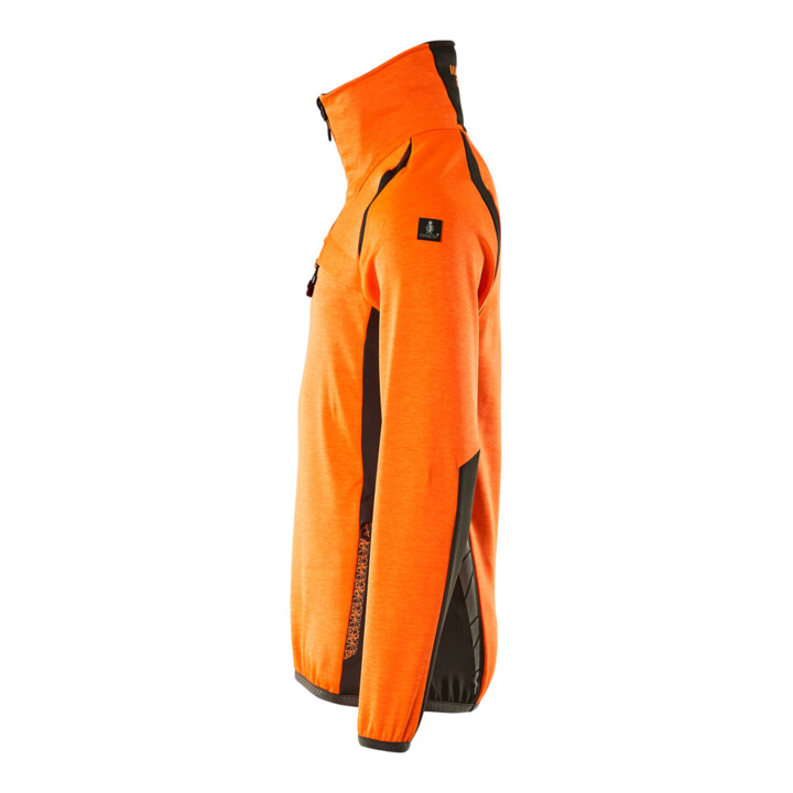Mascot Fleecepullover Microfleecejacke 5XL hi-vis orange/dunkelanthrazit