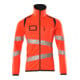 Mascot Fleecepullover Microfleecejacke 5XL Hi-vis rot/schwarzblau