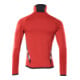 Mascot Fleecepullover Microfleecejacke 5XL verkehrsrot schwarz