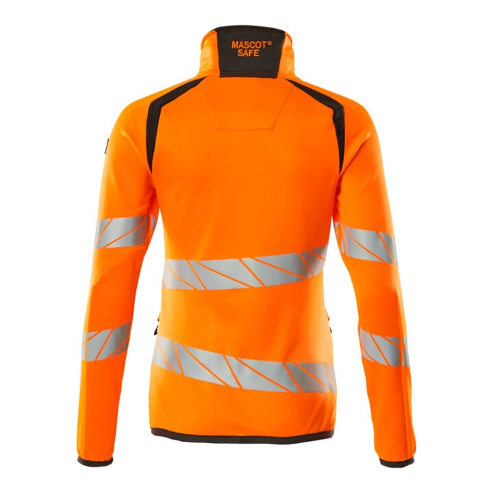 Mascot Fleecepullover Microfleecejacke Damen 4XL hi-vis orange/dunkelanthrazit