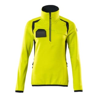 Mascot Fleecepullover Microfleecejacke Damen L hi-vis gelb/schwarzblau