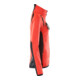 Mascot Fleecepullover Microfleecejacke Damen M Hi-vis rot/schwarzblau