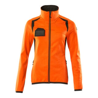 Mascot Fleecepullover Microfleecejacke Damen XS hi-vis orange/dunkelanthrazit