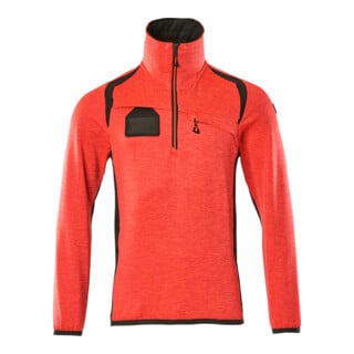 Mascot Fleecepullover Microfleecejacke Größe L hi-vis rot/dunkelanthrazit