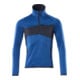 Mascot Fleecepullover Microfleecejacke Größe M azurblau schwarzblau