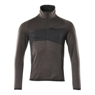 Mascot Fleecepullover Microfleecejacke Größe M dunkelanthrazit/schwarz