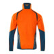 Mascot Fleecepullover Microfleecejacke Größe M hi-vis orange/dunkelpetroleum