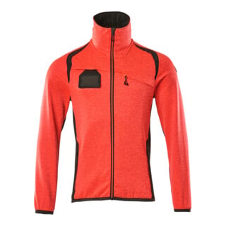 Mascot Fleecepullover Microfleecejacke Größe M hi-vis rot/dunkelanthrazit