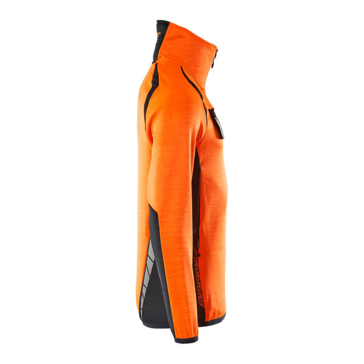 Mascot Fleecepullover Microfleecejacke Größe S hi-vis orange/schwarzblau